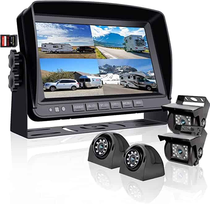 RVInWest Backup Camera with 9-inch Monitor