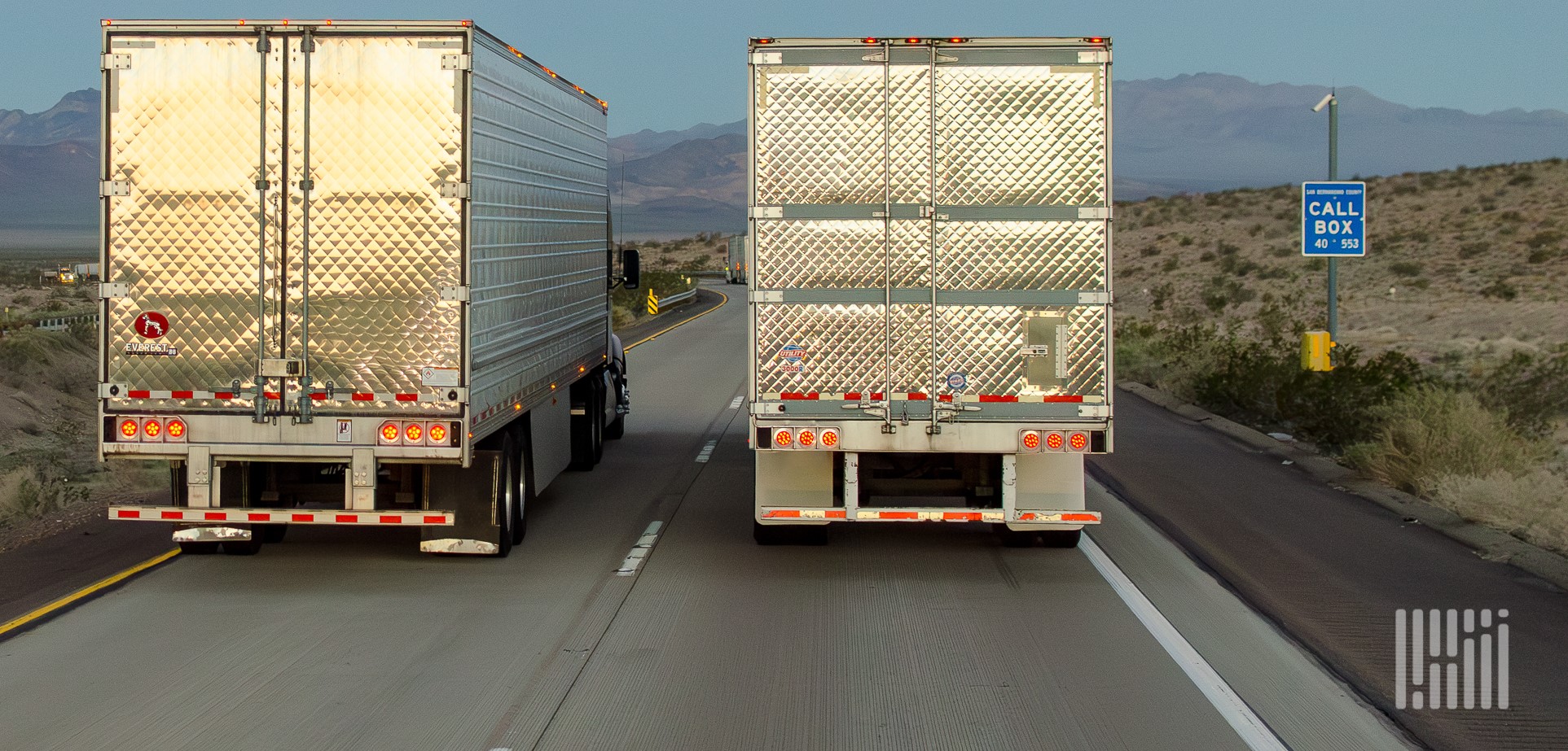 California Trucking - Ludlow California I-40